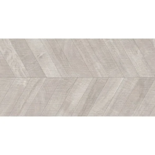 Zen Chevron Grey 24X48 23.7X47.25 Matte Colored Body Porcelain Tile 0