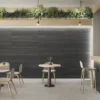 Zen Deco Black 24X48 23.7X47.25 Matte Porcelain Tile 3