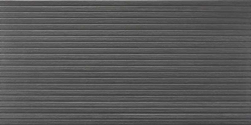 Zen Deco Black 24X48 23.7X47.25 Matte Porcelain Tile 0