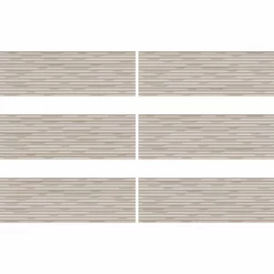 Zen Deco Blanco 16X48 15.75X47.25 Matte Ceramic Tile