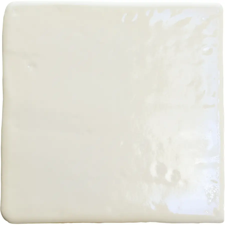 Abbey Stone S White 4.3X4.3 Square Gloss Porcelain Tile