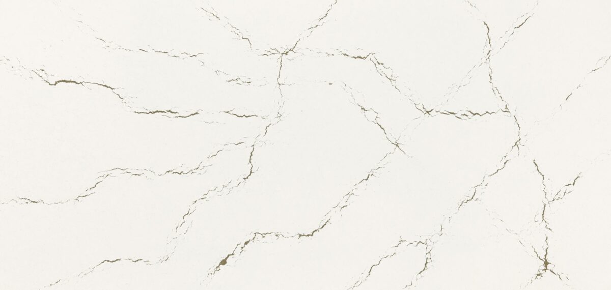 Berkshire Brass Satin Ridge 132x65 Polished Quartz Slab 1