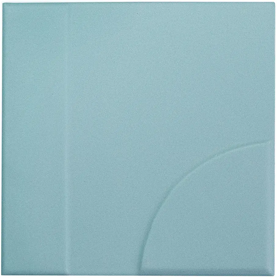 Casbah Décor Sky 5X5 Square Matt Porcelain Tile 1