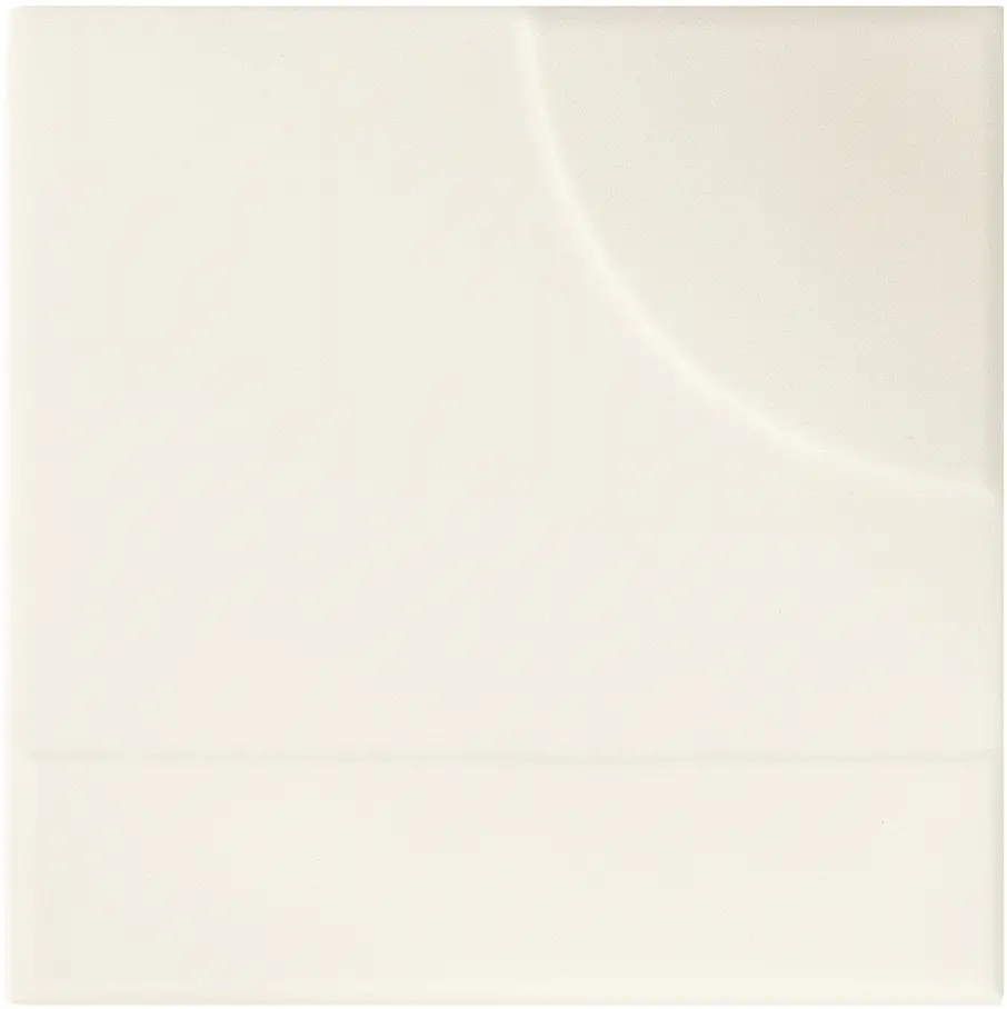 Casbah Décor Talc 5X5 Square Matt Porcelain Tile 1