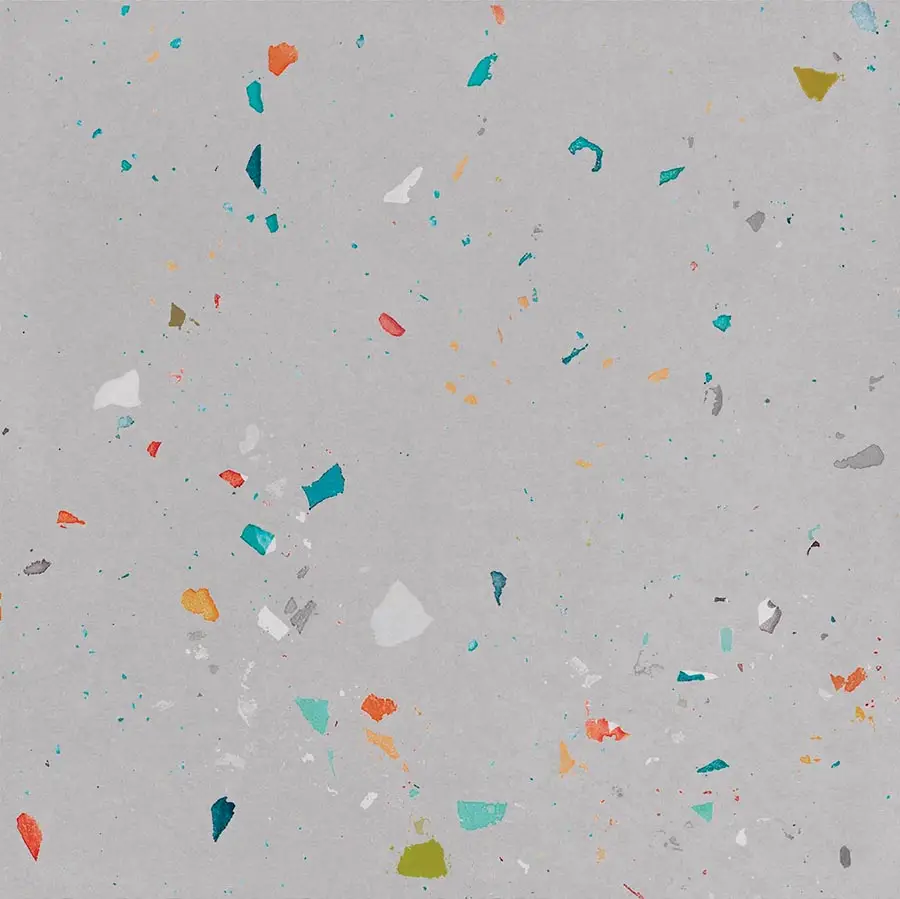 Color Drops Grey 7X7 Square Matt Porcelain Tile 0