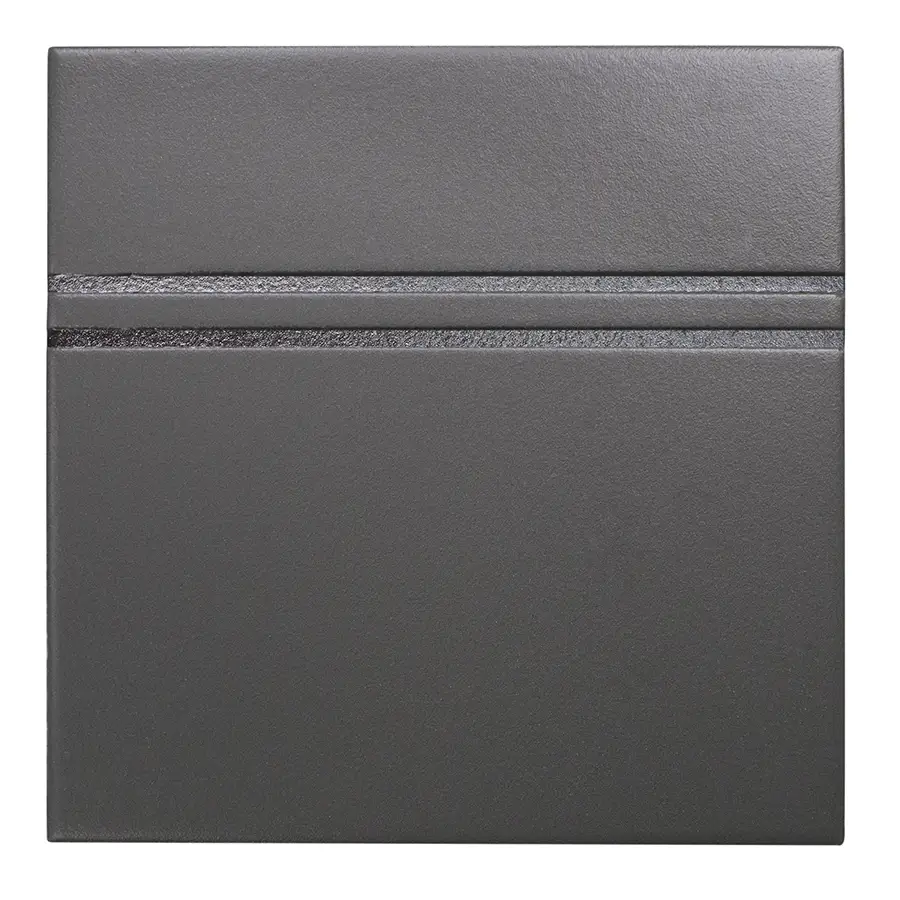 Dash Silver 6X6 Square Matt Porcelain Tile