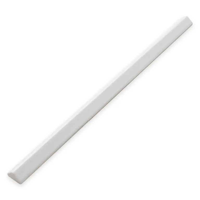 Duo Edge White 0.31X6 Rectangle Matt Porcelain Trim 1