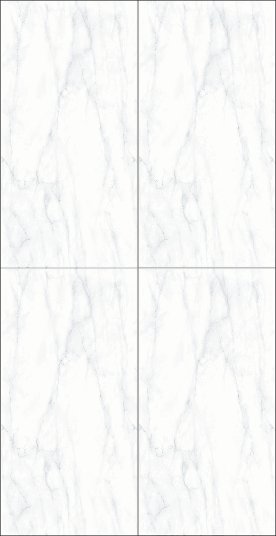 Calacatta Colorado 126x63 White Polished Quartz Slab 1