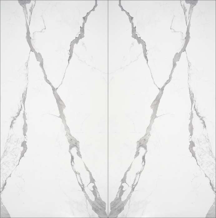 Statuario Antique 126x63 White Silk Quartz Slab 5