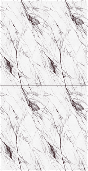 New York Marble 126x63 White Polished Quartz Slab 5