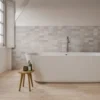 Fez Grey 2.5X5 Rectangle Gloss Porcelain Tile 2