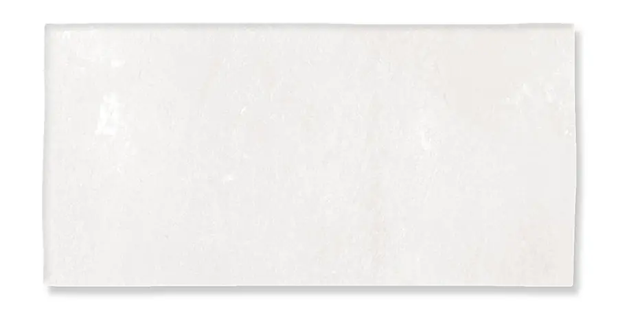 Fez White 2.5X5 Rectangle Matt Porcelain Tile 1