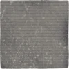 Gea Carved Charcoal 4.7X4.7 Square Matt Porcelain Tile 1