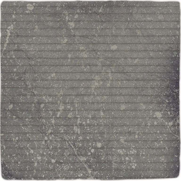 Gea Carved Charcoal 4.7X4.7 Square Matt Porcelain Tile 1