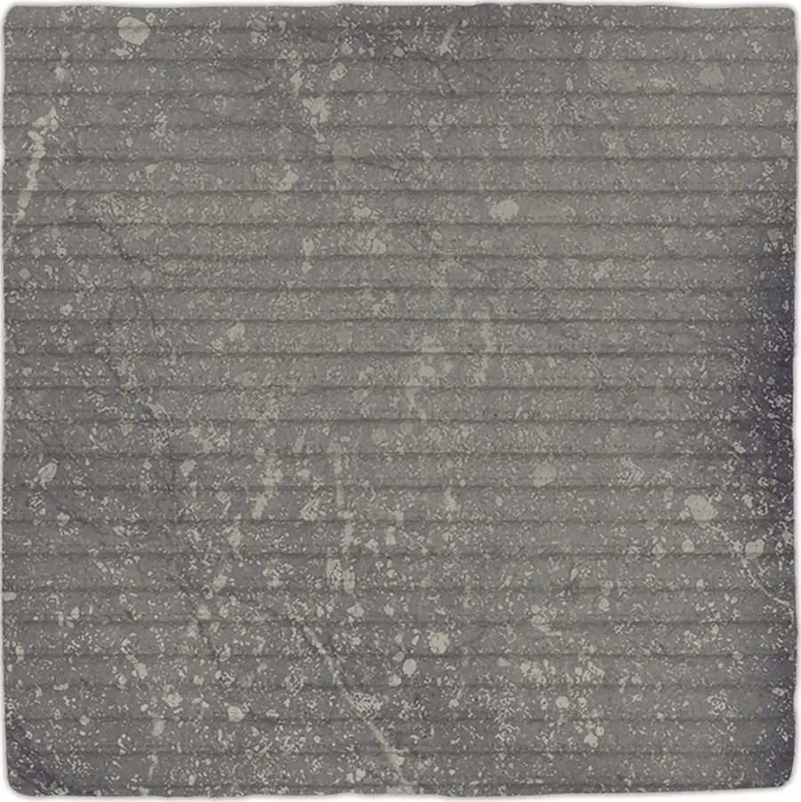 Gea Carved Charcoal 4.7X4.7 Square Matt Porcelain Tile 0