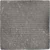 Gea Carved Charcoal 4.7X4.7 Square Matt Porcelain Tile 2