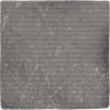 Gea Carved Charcoal 4.7X4.7 Square Matt Porcelain Tile 4