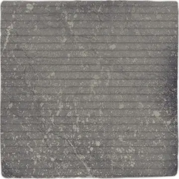 Gea Carved Charcoal 4.7X4.7 Square Matt Porcelain Tile 3