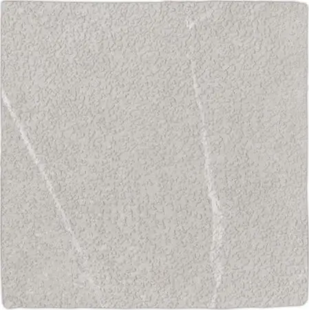 Gea Carved Grey 4.7X4.7 Square Matt Porcelain Tile 3