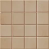 Grid S Clay 6X6 Square Matt Porcelain Tile 0