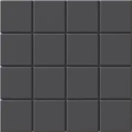 Grid S Deep Blue 6x6 Square Matt Porcelain Tile 7