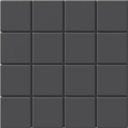 Grid S Deep Blue 6x6 Square Matt Porcelain Tile 4