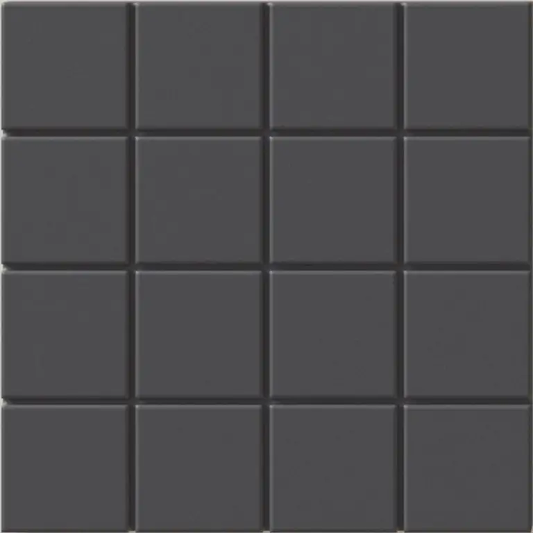 Grid S Deep Blue 6x6 Square Matt Porcelain Tile 3