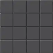 Grid S Deep Blue 6x6 Square Matt Porcelain Tile 8