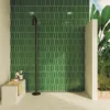 Hammer Grape 2x6 Rectangle Gloss Porcelain Tile 2