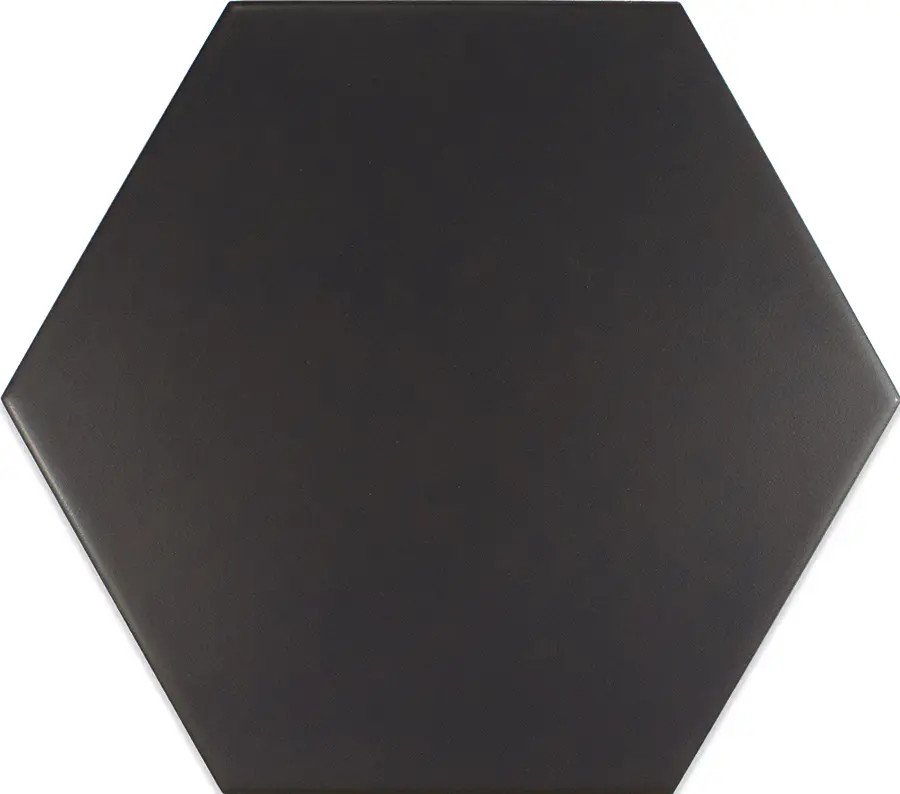 Hexa Floor Graphite 8X9 Gray Hexagon Matt Porcelain Tile 0