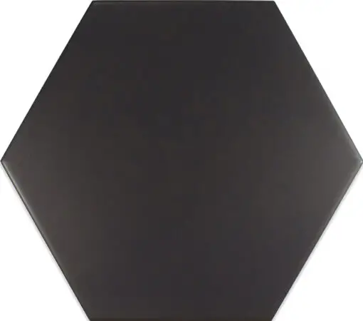 Hexa Floor Graphite 8X9 Gray Hexagon Matt Porcelain Tile 2