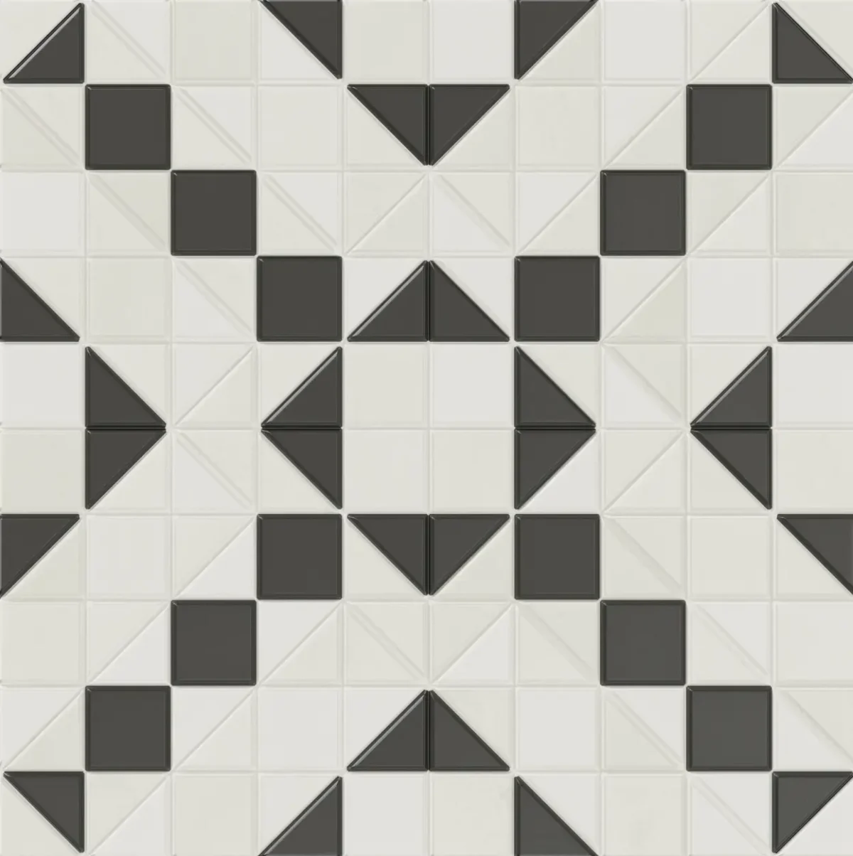 Like B&W 11X11 Square Matt Porcelain Tile 0