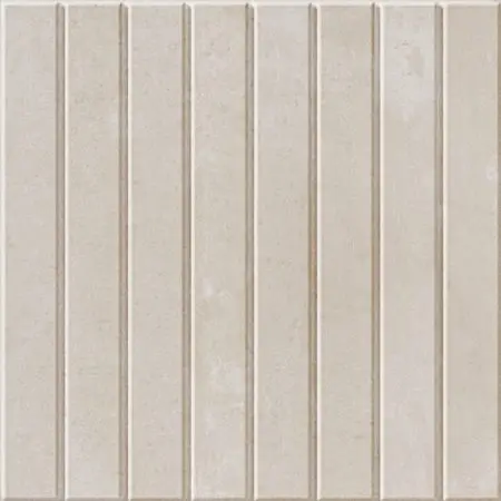 Lines S Off White 6X6 Square Matt Porcelain Tile 7