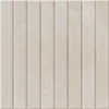 Lines S Off White 6X6 Square Matt Porcelain Tile 1