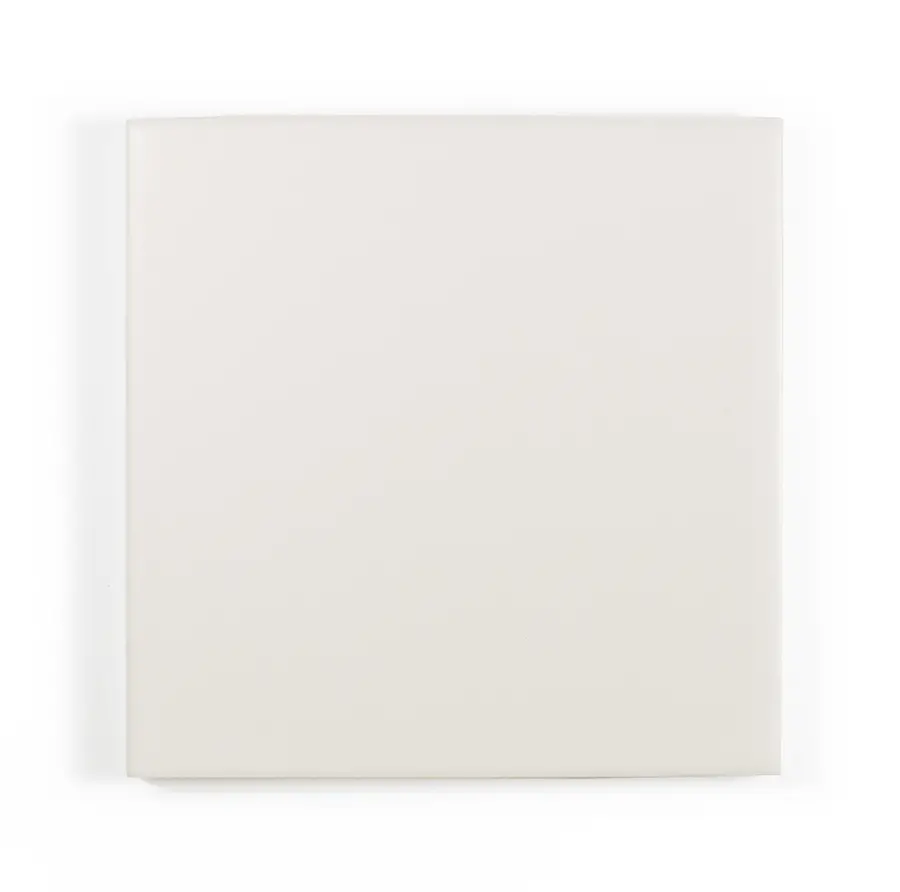 Liso Ice White 5X5 Square Gloss Porcelain Tile 0