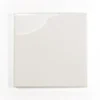 Liso Ice White 5X5 Square Gloss Porcelain Tile 2