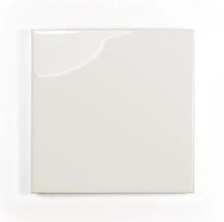 Liso Ice White 5X5 Square Gloss Porcelain Tile 2