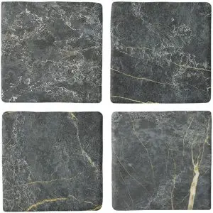 Marble Graphite 4.3X4.3 Square Matt Porcelain Tile 8