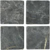 Marble Graphite 4.3X4.3 Square Matt Porcelain Tile 4