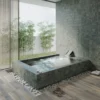 Marble Green 4.3X4.3 Square Matt Porcelain Tile 2