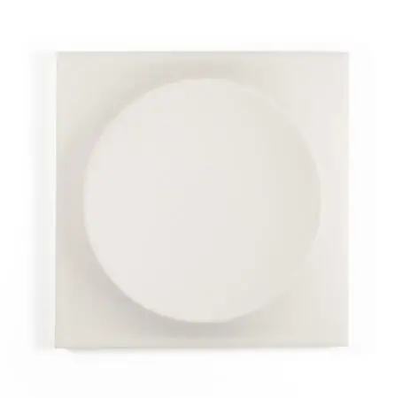 Moon Ice White 5X5 Square Gloss Porcelain Tile 3