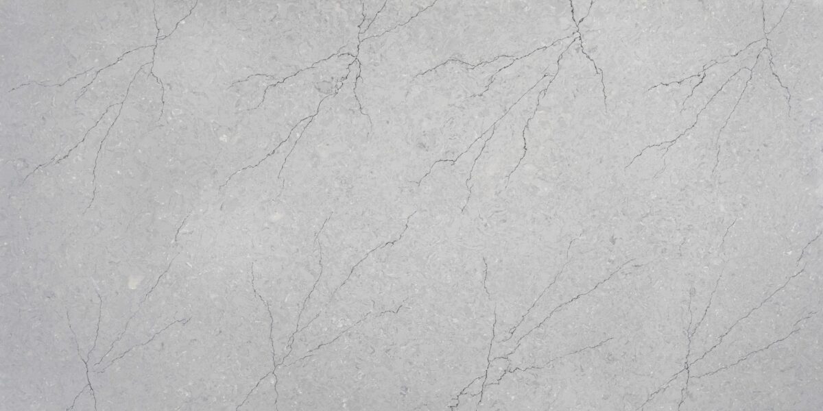 Mikado Grey 126x63 Polished Quartz Slab 0