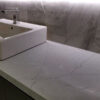 Mikado Grey 126x63 Polished Quartz Slab 2