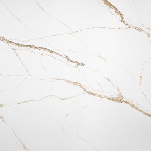 Tranquility Gold 126x63 Polished Quartz Slab 0