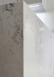 Elegant Winter 126x63 Polished Quartz Slab 0