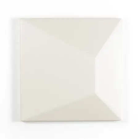 Nilo Ice White 5X5 Square Gloss Porcelain Tile 3