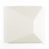 Nilo Ice White 5X5 Square Matt Porcelain Tile 3