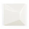 Nilo Ice White 5X5 Square Matt Porcelain Tile 0