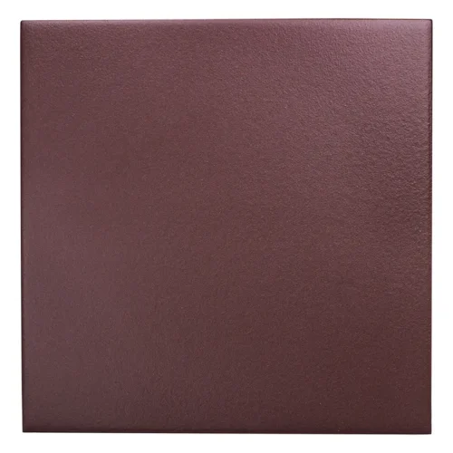 Pd Burgundy 6X6 Square Matt Porcelain Tile