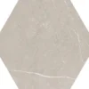 Petra Hexagon Sand 8X9 Matt Porcelain Tile 2